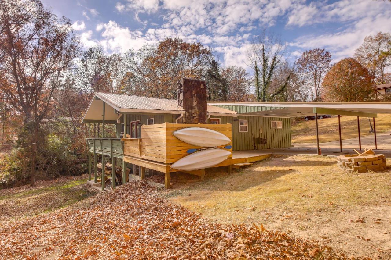 Pet-Friendly Chattanooga Cabin With Hot Tub And Kayaks Ngoại thất bức ảnh